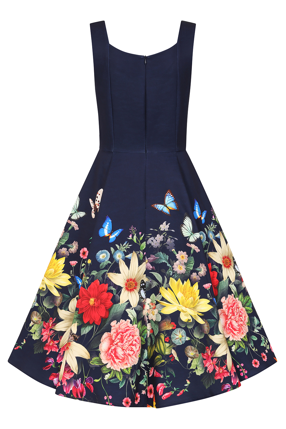 Moonlight Butterfly Swing Dress in Extended Sizing